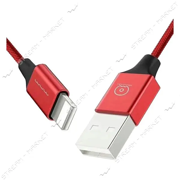 Кабель WUW X94 Lightning 1м черный                                                                  