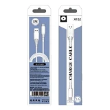 Кабель WUW X152 Micro USB 2.4А 1м белый