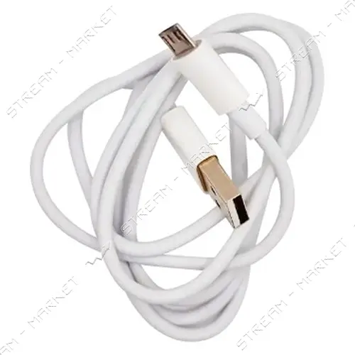 Кабель WUW X158 Micro USB 3А 1м белый                                                               