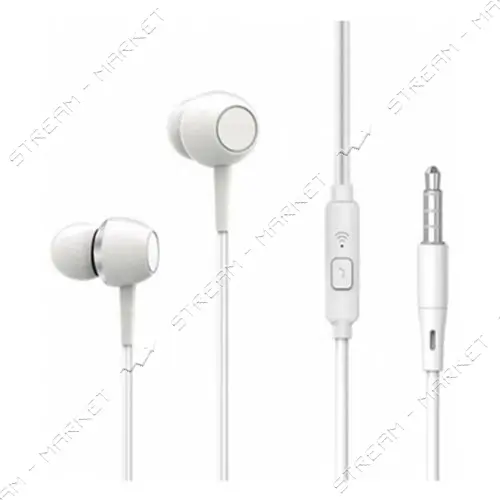 Проводные наушники WUW R140 белые