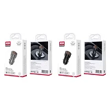 Автомобильное зарядное устройство XO CC48 2USB черное
