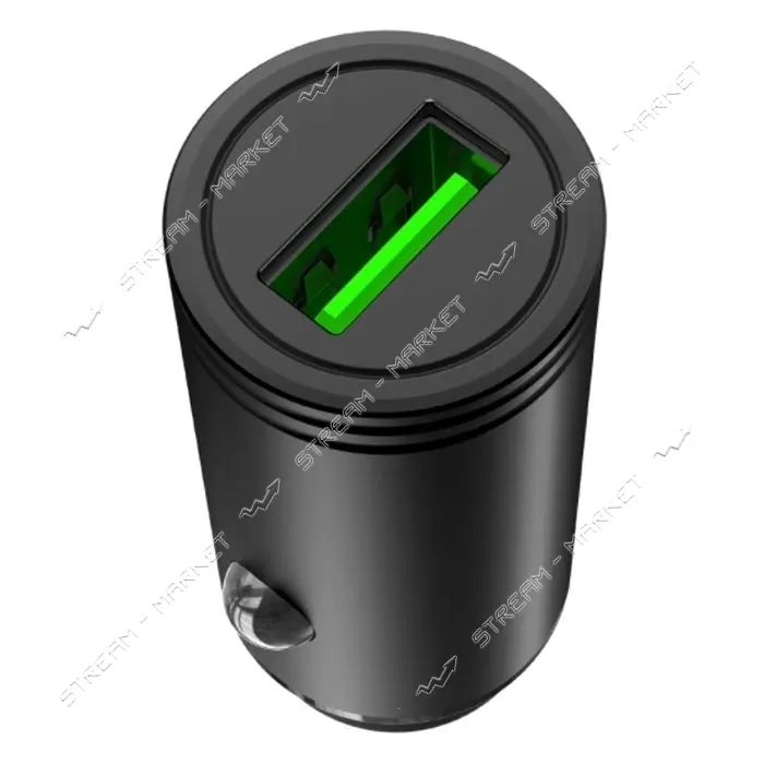 Автомобильное зарядное устройство XO CC39 1USB черное                                               