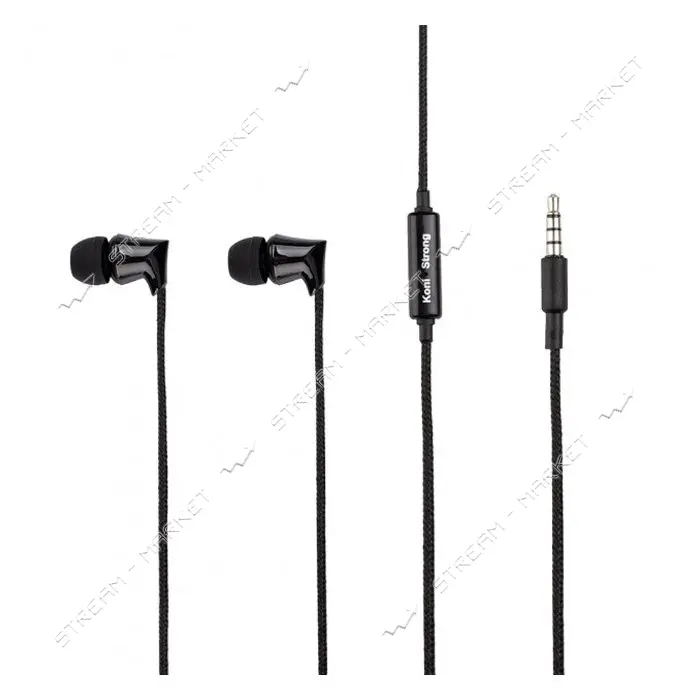 Проводные наушники Koni strong KS-341 черные                                                        