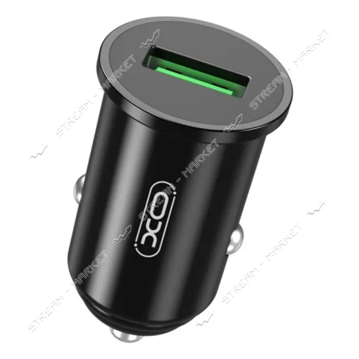 Автомобильное зарядное устройство XO CC35 1USB черное                                               