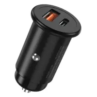 Автомобильное зарядное устройство XO CC38 1USB плюс PD черное                                       