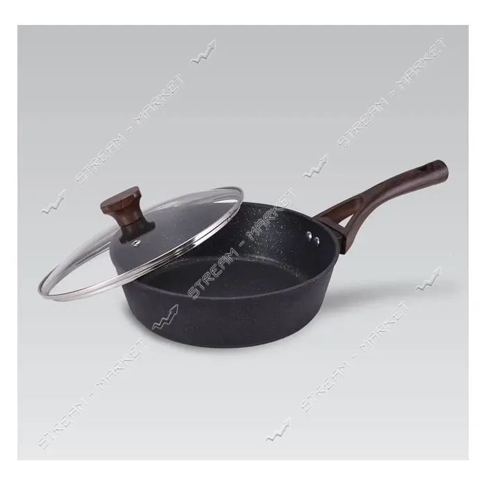Сотейник Maestro MR-1216-24 d24см h7см покрытие антипригарное Marble                                