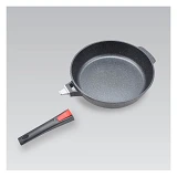 Сотейник Maestro MR-4724 d24см h6.5см покрытие антипригарное Marble съемная ручка без крышки        