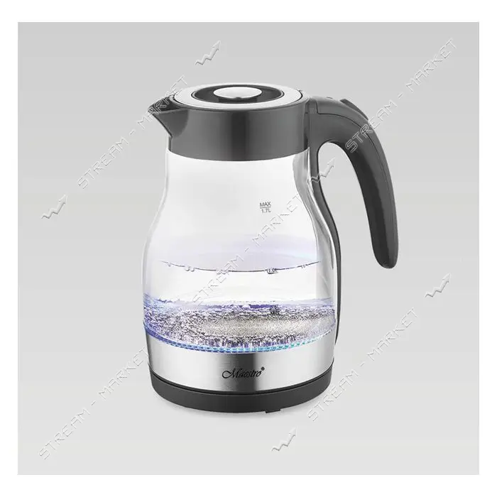 Электрочайник Maestro MR-061-BLACK 1850-2200Вт 1.7л стекло
