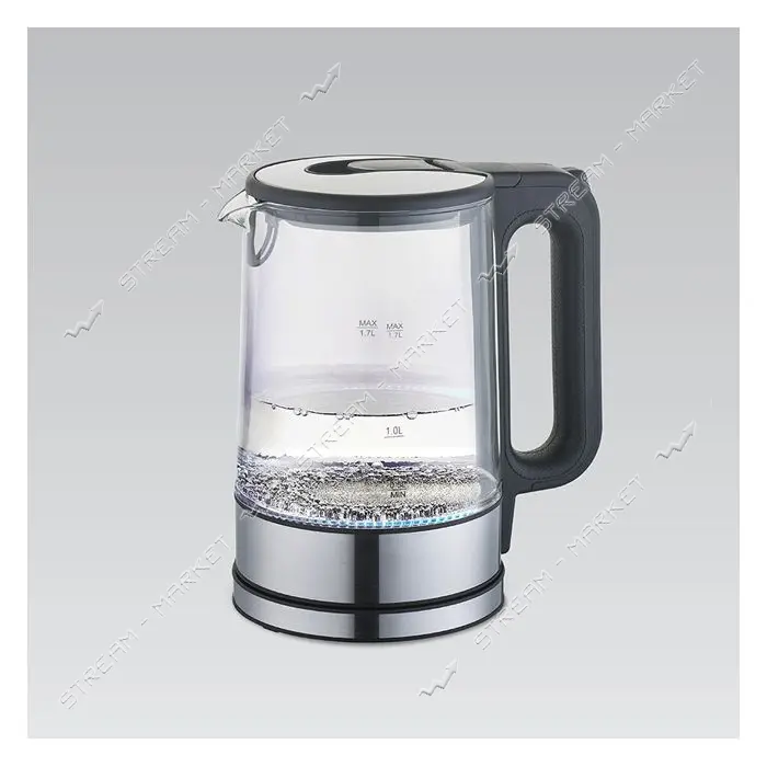 Электрочайник Maestro MR-053-BLACK 1850-2200Вт 1.7л стекло                                          