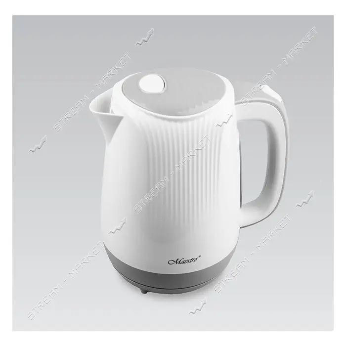Электрочайник Maestro MR-042-WHITE 1850-2200Вт 1.7л пластик