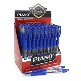 Ручка шариковая Piano PT-350 масляная синяя