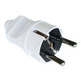 Вилка Techno Systems В 16 евро з/к прямая белая