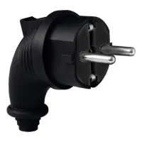 Вилка Techno Systems RUBBER с боковым вводом з/к IP44                                               