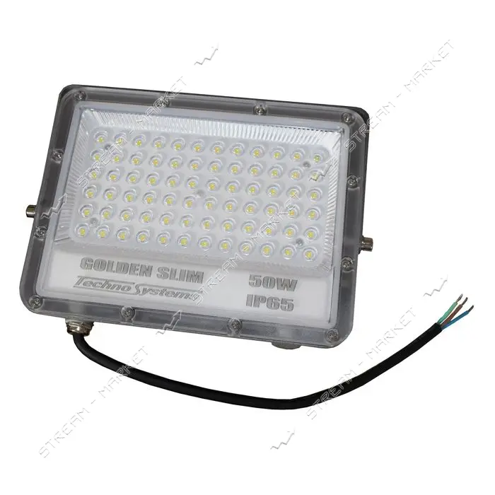 Прожектор LED Techno Systems 50W GOLDEN Slim 220V 5500Lm 6500K IP65