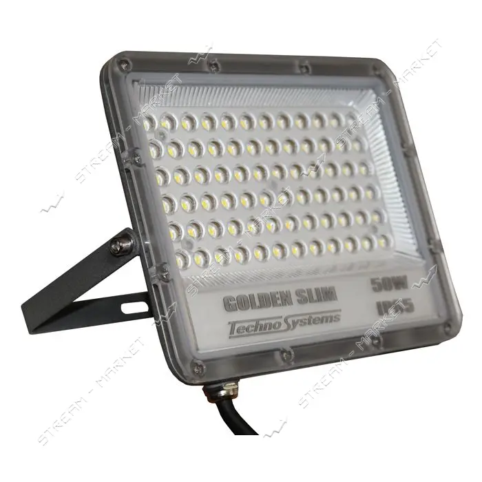 Прожектор LED Techno Systems 50W GOLDEN Slim 220V 5500Lm 6500K IP65