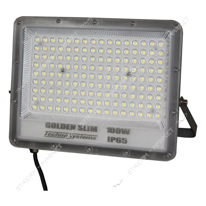 Прожектор LED Techno Systems 100W GOLDEN Slim 220V 11000Lm 6500K IP65