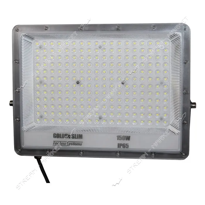 Прожектор LED Techno Systems 150W GOLDEN Slim 220V 16500Lm 6500K IP65                               