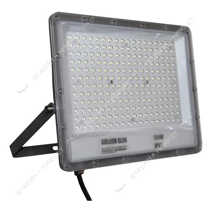 Прожектор LED Techno Systems 150W GOLDEN Slim 220V 16500Lm 6500K IP65                               