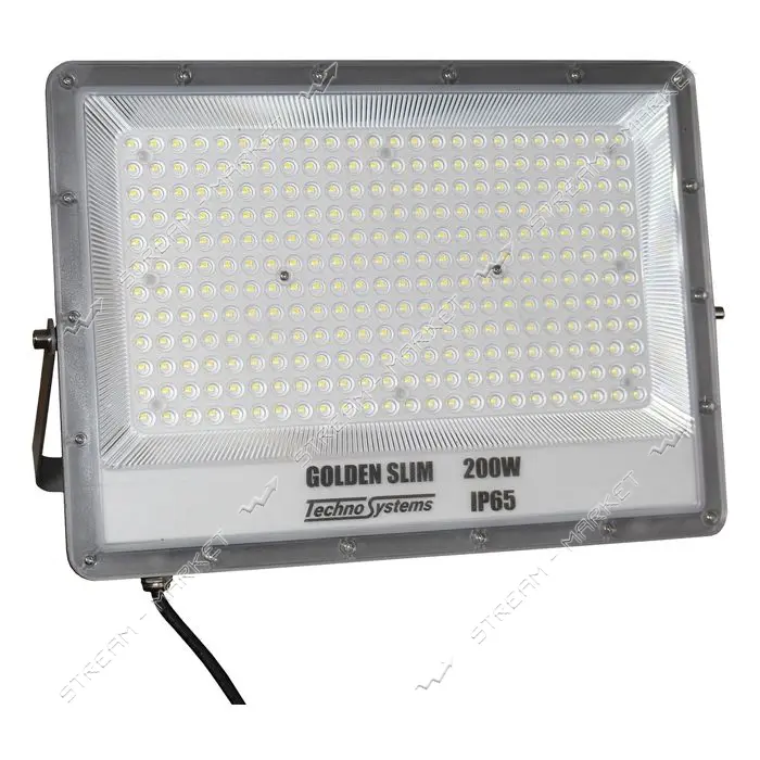 Прожектор LED Techno Systems 200W GOLDEN Slim 220V 22000Lm 6500K IP65