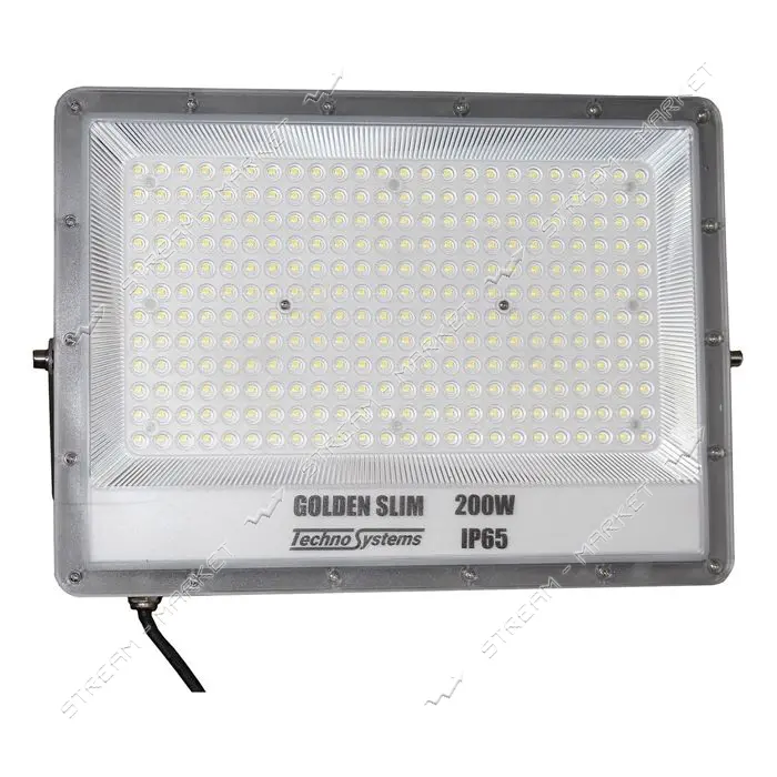 Прожектор LED Techno Systems 200W GOLDEN Slim 220V 22000Lm 6500K IP65
