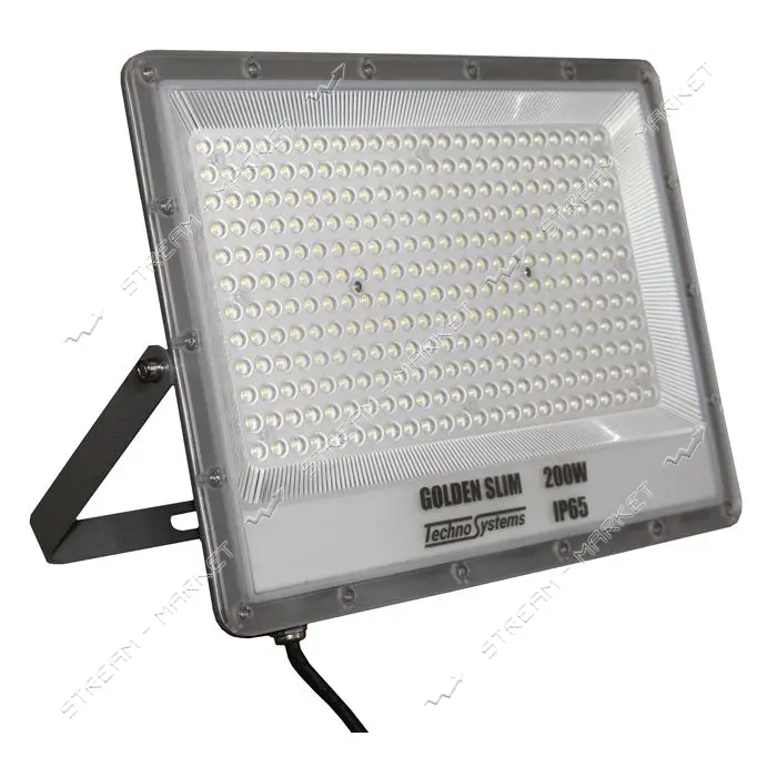 Прожектор LED Techno Systems 200W GOLDEN Slim 220V 22000Lm 6500K IP65