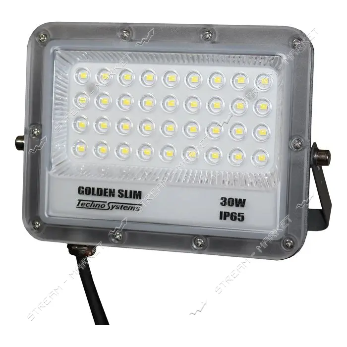 Прожектор LED Techno Systems 400W GOLDEN Slim 220V 44000Lm 6500K IP65                               