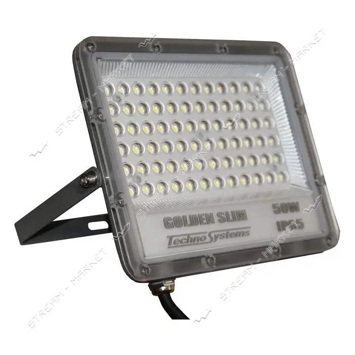 Прожектор LED Techno Systems 50W GOLDEN Slim 220V 5500Lm 4000K IP65