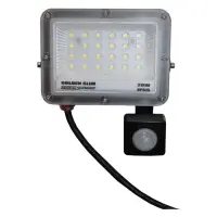 Прожектор LED Techno Systems 50W GOLDEN Slim 220V 5500Lm 6500K IP65 с датчиком движения             