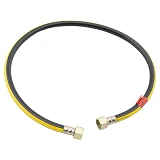 Шланг газовый Никифоров ПВХ армированный L800 1/2" В/В металлические гайки черный