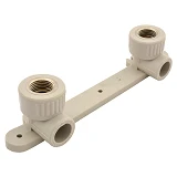 Планка монтажная полипропиленовая 20х2х1/2"В Никифоров N1711.1                                      