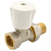 Кран радиаторный Koer 903 прямой вентиль 1/2"                                                       