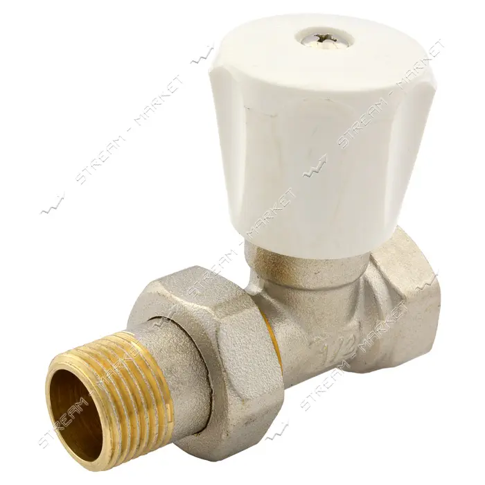 Кран радиаторный Koer 903 прямой вентиль 1/2"