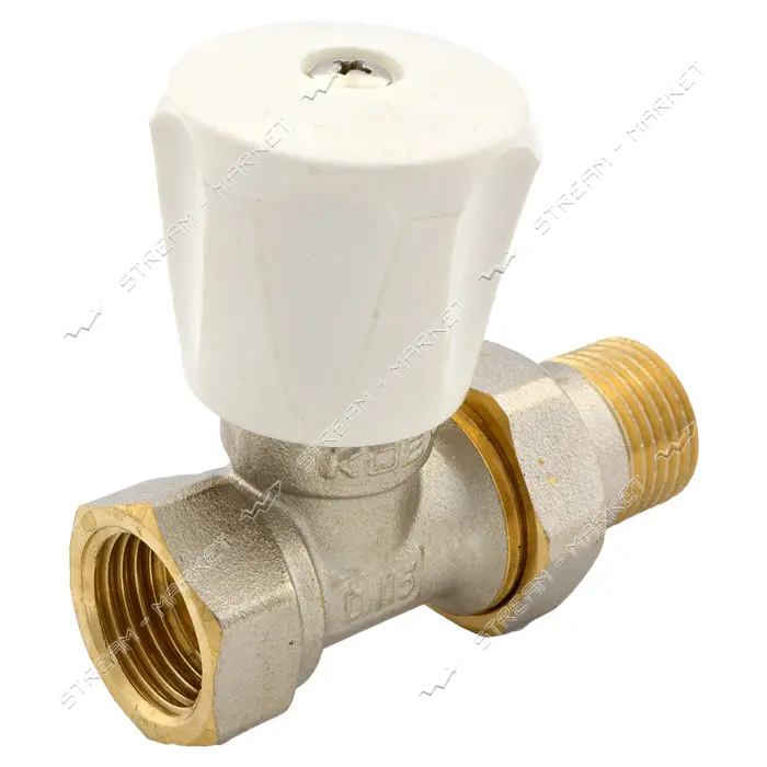 Кран радиаторный Koer 903 прямой вентиль 1/2"