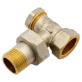Кран радиаторный Koer 902 угловой 1/2"