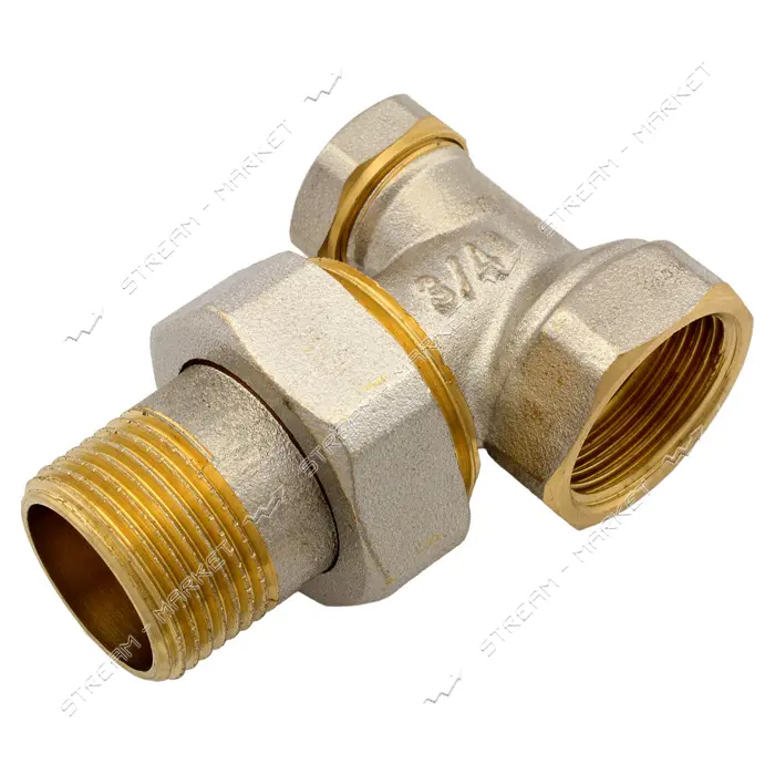 Кран радиаторный Koer 902 угловой 3/4"                                                              