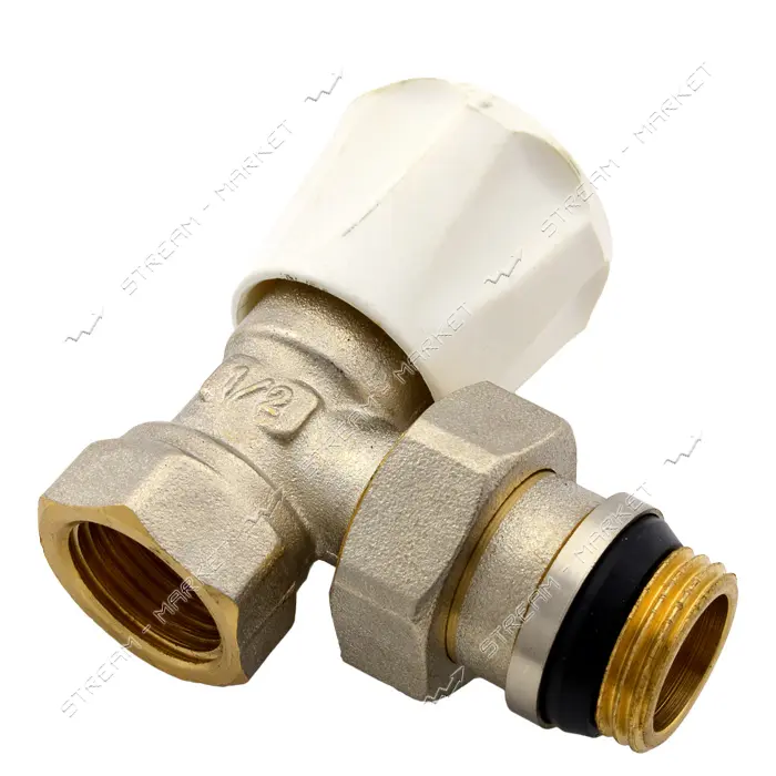 Кран радиаторный Koer KR.901-Gi угловой 1/2" с антипротечкой                                        