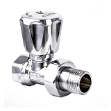 Вентиль радиаторный Koer KR.903.CHR-1/2x1/2 прямой хром                                             
