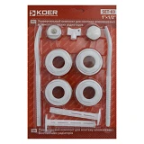 Комплект для радиатора Koer SET-03 1/2" с креплением