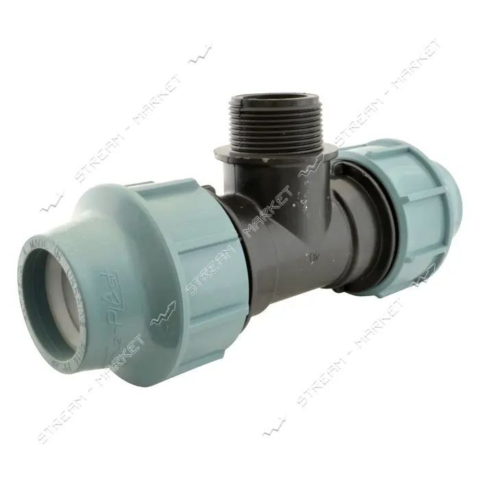 Тройник ПНД STP 40х1 1/4"Нх40