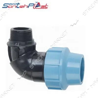 Угол 20х3/4"Н ПНД STP                                                                               