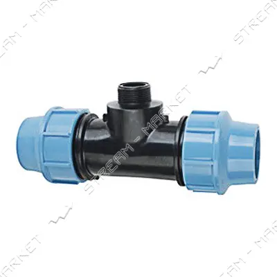 Тройник 40х1"Нх40 ПНД STP