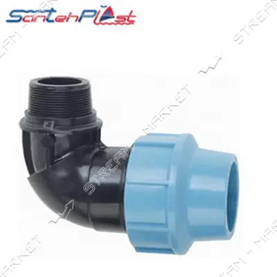 Угол 32х1/2"Н ПНД STP