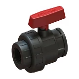 Кран шаровый ПНД STP 1 1/4"Вх1 1/4"В
