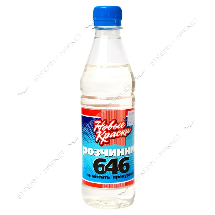 Растворитель 646 Новые краски 1л 650г