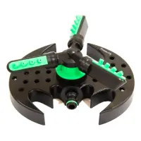 Дождеватель тройной Presto 2812 Рубикон Green на подставке                                          