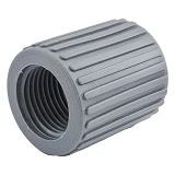 Муфта соединительная SLD 1/2" усиленная 405 пластик 50шт