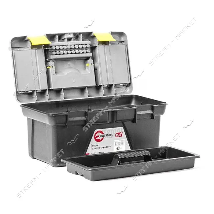 Ящик для инструментов Intertool BX-0316 16.5" 412x214x188мм