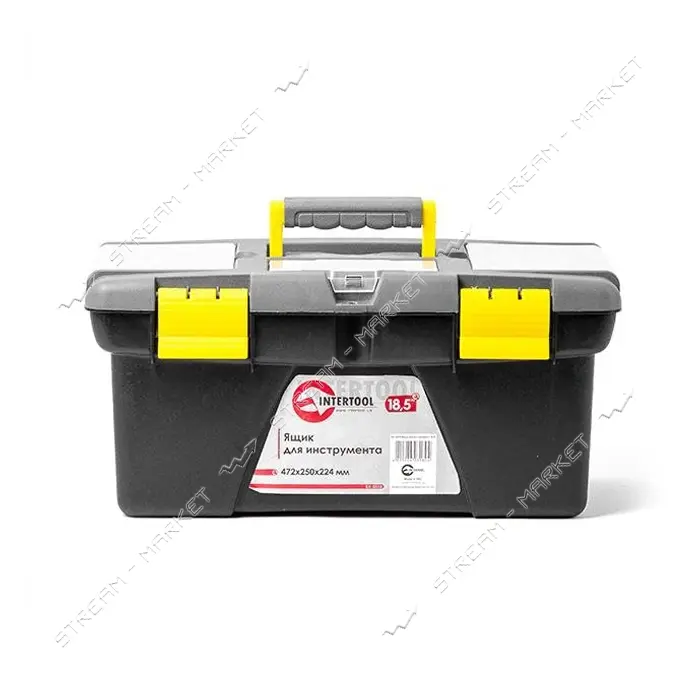 Ящик для инструментов Intertool BX-0318 18.5" 472x250x224мм