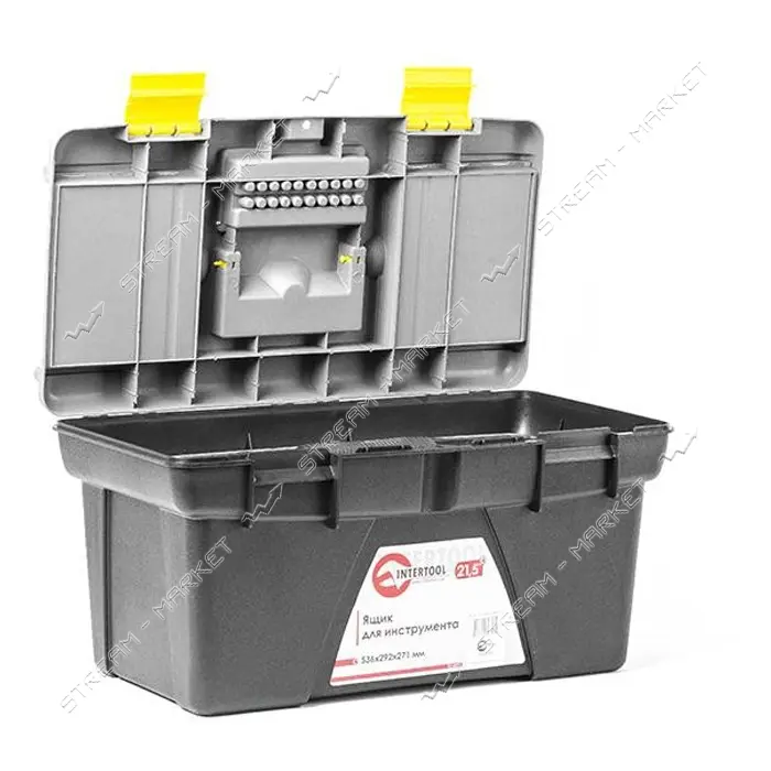 Ящик для инструментов Intertool BX-0321 21.5" 536x292x271мм