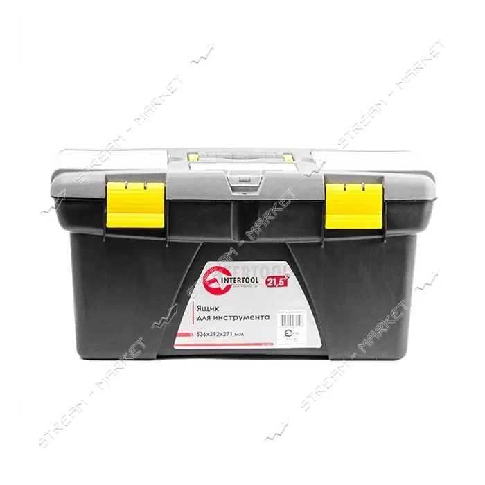 Ящик для инструментов Intertool BX-0321 21.5" 536x292x271мм